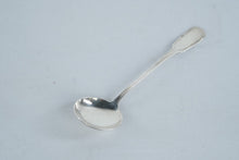 Load image into Gallery viewer, Antique Sterling Silver Gravy Ladle Fiddle Handle Hallmarked Serving Spoon
