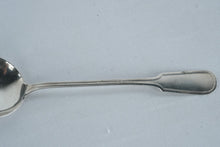 Load image into Gallery viewer, Antique Sterling Silver Gravy Ladle Fiddle Handle Hallmarked Serving Spoon