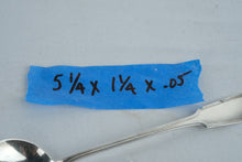 Load image into Gallery viewer, Antique Sterling Silver Gravy Ladle Fiddle Handle Hallmarked Serving Spoon
