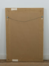 Load image into Gallery viewer, Rustic Faux-Stone Leaf Pattern Wall Mirror – 26.5" x 38.5"