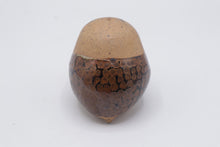 Load image into Gallery viewer, Mexican Tonala Pottery Owl Figurine Hand Painted Folk Art 3 Inch