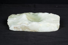 Load image into Gallery viewer, White and Green Calcite Trinket Bowl / Ashtray