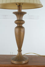 Load image into Gallery viewer, Tall Traditional Gold Urn Table Lamp With Shade Hollywood Regency 34 Inch