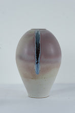 Load image into Gallery viewer, Signed Studio Pottery Vase Crystalline Drip Glaze Ceramic Art Vase 12 Inch