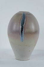 Load image into Gallery viewer, Signed Studio Pottery Vase Crystalline Drip Glaze Ceramic Art Vase 12 Inch