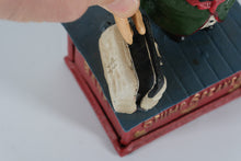 Load image into Gallery viewer, Cast Iron “Stump Speaker” Mechanical Bank – 10” Tall Collectible
