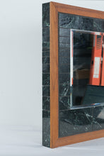 Load image into Gallery viewer, Sue Pirtle 180 Degree Functional Artwork Mirror Wood Marble Frame