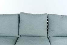Load image into Gallery viewer, Summer Classics Black Cast Aluminum Outdoor Sofa with Cushions