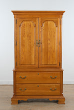 Load image into Gallery viewer, Sumter Furniture Solid Oak Armoire Wardrobe Cabinet