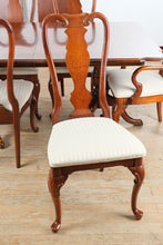 Load image into Gallery viewer, Sumter Cabinet Co Solid Cherry Double Pedestal Dining Table with 6 Chairs and Leaves