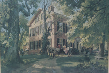 Load image into Gallery viewer, Haddon Sundblom My Old Kentucky Home 1958 Vintage Framed Print 30 x 25
