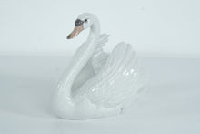 Load image into Gallery viewer, Lladró “Swan with Wings Spread” Porcelain Figurine (Model 05231) – Elegant White Collectible with Original Box