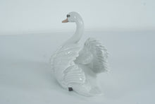 Load image into Gallery viewer, Lladró “Swan with Wings Spread” Porcelain Figurine (Model 05231) – Elegant White Collectible with Original Box