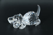 Load image into Gallery viewer, Authentic Swarovski Crystal Beagle Dog Figurine