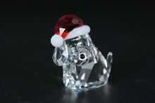 Load image into Gallery viewer, Swarovski Crystal "Ginger the Holiday Dog" Figurine #5060449 – Retired