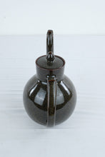 Load image into Gallery viewer, Takashi Ichihara Wave Stoneware Teapot Golden Brown Glaze Studio Pottery