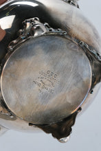 Load image into Gallery viewer, John Turton Sheffield Hand Chased Silver Plate Coffee Pot 785 Vintage