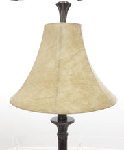 Load image into Gallery viewer, Tall Rubbed Bronze Lamp with Urn Base