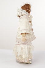 Load image into Gallery viewer, 27" Tall Antique Doll on a Stand