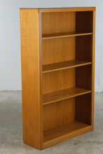 Load image into Gallery viewer, Oak Bookcase with Adjustable Shelves