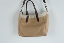 Load image into Gallery viewer, Cole Haan Pebbled Leather Colorblock Convertible Tote Shoulder Crossbody Bag - Online Only