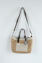 Load image into Gallery viewer, Cole Haan Pebbled Leather Colorblock Convertible Tote Shoulder Crossbody Bag - Online Only