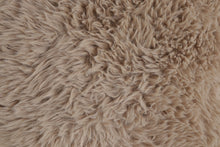 Load image into Gallery viewer, Tan Fuzzy pillow