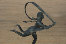 Load image into Gallery viewer, Replica of Paul Manship’s “Atalanta” Dancing Figure – 33” Tall Metal Sculpture