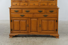 Load image into Gallery viewer, Vintage Taylor-Jamestown Solid Maple China Cabinet and Buffet Hutch