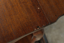 Load image into Gallery viewer, Traditional Mahogany Drop Leaf Tea Cart Bar Cart with Removable Serving Tray