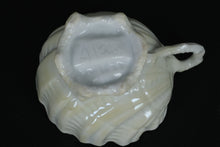 Load image into Gallery viewer, Antique German Shell-Shaped Porcelain Tea Cup – Pink Luster Interior