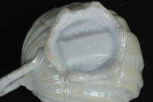 Load image into Gallery viewer, Antique German Shell-Shaped Porcelain Tea Cup – Pink Luster Interior
