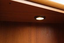 Load image into Gallery viewer, Teak Wall Unit Display Cabinet with Glass Doors and Media Bay