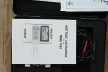 Load image into Gallery viewer, TENS 7000™ Digital TENS Unit – Complete Kit with Electrodes, Leads, Manual & Hard Carrying Case