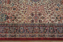 Load image into Gallery viewer, Alexandria Collection “Persian Ivory” Area Rug – 3'10" x 5'8" | Woven in USA | Classic Medallion Design with Egyptian Cotton Fringe