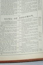 Load image into Gallery viewer, Antique Analytical Reference Bible Henry F Giere Publisher New York Leather Bound