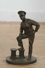 Load image into Gallery viewer, “The Chief” Bronze Sculpture – Signed Lee O. Inzer (1991)