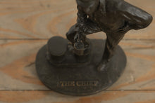 Load image into Gallery viewer, “The Chief” Bronze Sculpture – Signed Lee O. Inzer (1991)