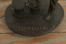 Load image into Gallery viewer, “The Chief” Bronze Sculpture – Signed Lee O. Inzer (1991)