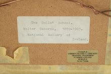 Load image into Gallery viewer, Framed Art Print The Dolls School by Walter Osborne Irish Interior Scene