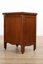 Load image into Gallery viewer, The Free No 5 Treadle Sewing Machine in Unique Cabinet