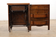 Load image into Gallery viewer, The Free No 5 Treadle Sewing Machine in Unique Cabinet
