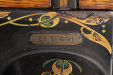 Load image into Gallery viewer, The Free No 5 Treadle Sewing Machine in Unique Cabinet