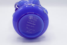 Load image into Gallery viewer, Fenton Cobalt Blue Hand Painted Basket Glass Legacy Collection 8.25 Inch