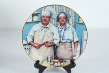 Load image into Gallery viewer, The Honeymooners “The TV Chefs” Collector Plate – 5th Issue, 1987 Hamilton Collection – COA