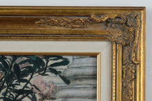 Load image into Gallery viewer, “The Broken Flower Pot” by Jan C. Verhas – Framed Victorian Print (26.5" x 36.5")