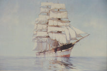 Load image into Gallery viewer, “The Loch Etive” – Vintage Framed Ship Print with Historical Note