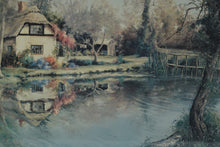 Load image into Gallery viewer, Marty Bell – The Mill Pond, Stockbridge (1986) Hand-Signed Limited Edition Print, 235/500