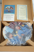 Load image into Gallery viewer, The Honeymooners “The Only Way to Travel” Collector Plate – 7th Issue, 1987 Hamilton Collection – COA, Free Shipping