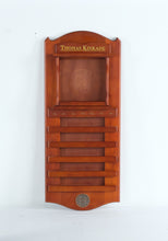 Load image into Gallery viewer, Vintage Thomas Kinkade Simpler Times Perpetual Calendar Plate Set Wood Display 12 Plates